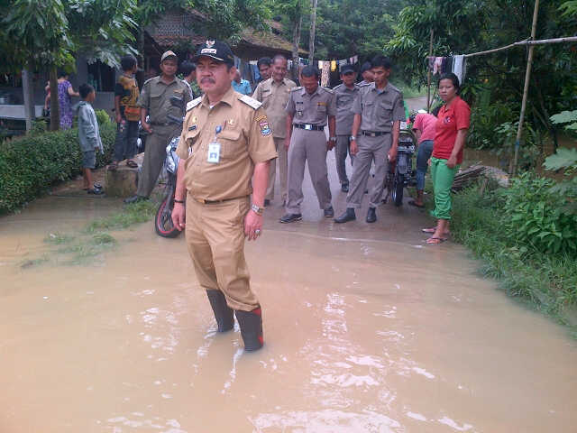 Lima Desa Terendam Banjir di Tigaraksa